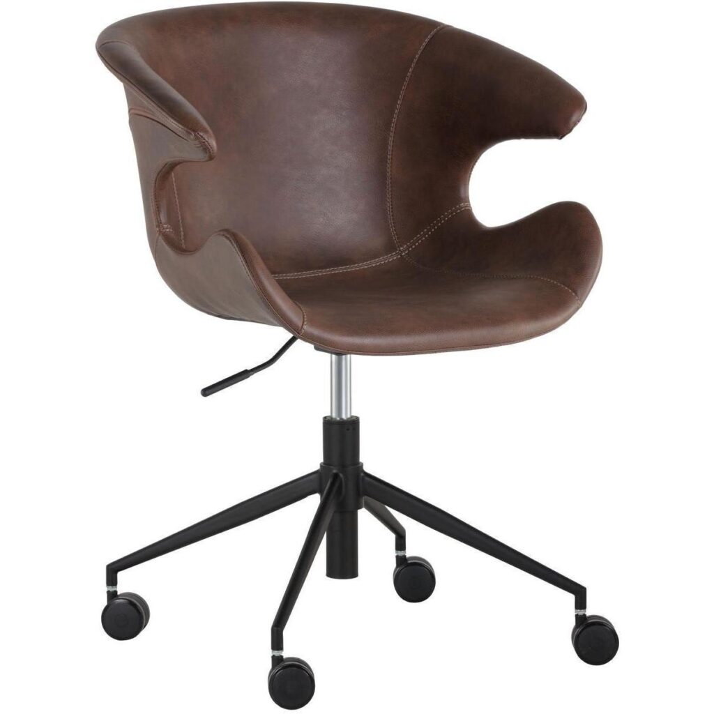 Kash Office Chair - Hearthstone Brown