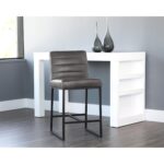 Spyros Counter Stool - Overcast Grey 10 Spyros Counter Stool - Overcast Grey 103897 103897 SPYROS COUNTER STOOL GREY 5