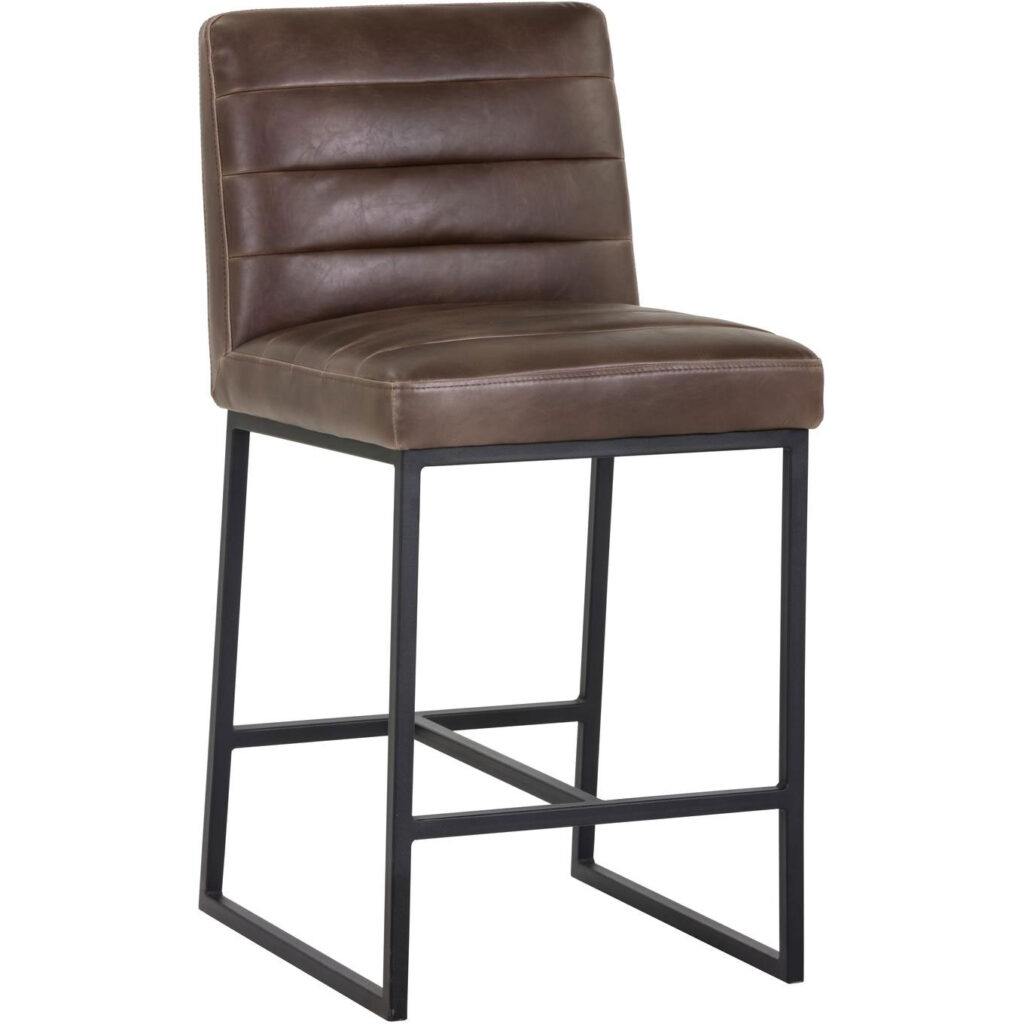 Spyros Counter Stool - Havana Dark Brown