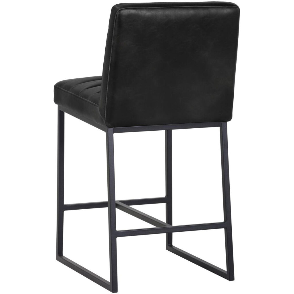 Spyros Counter Stool - Coal Black - Image 3