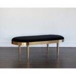 Jolie Bench - Black Sky 103991 103991 JOLIE BENCH BLACK SKY FABRIC 5