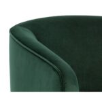 Hazel Swivel Lounge Chair - Gold - Deep Green Sky 14 Hazel Swivel Lounge Chair - Gold - Deep Green Sky 103999 103999 HAZEL SWIVEL OCCASIONAL CHAIR DEEP GREEN SKY FABRIC 7