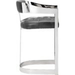 Beaumont Counter Stool - Stainless Steel - Cantina Magnetite 7 Beaumont Counter Stool - Stainless Steel - Cantina Magnetite 104015 104015 BEAUMONT COUNTER STOOL GREY 1