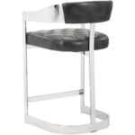 Beaumont Counter Stool - Stainless Steel - Cantina Magnetite 8 Beaumont Counter Stool - Stainless Steel - Cantina Magnetite 104015 104015 BEAUMONT COUNTER STOOL GREY 2