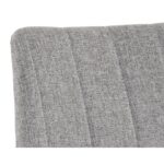 Drew Dining Chair - Black - Light Grey 12 Drew Dining Chair - Black - Light Grey 104030 104030 DREW DINING CHAIR GREY FABRIC 7