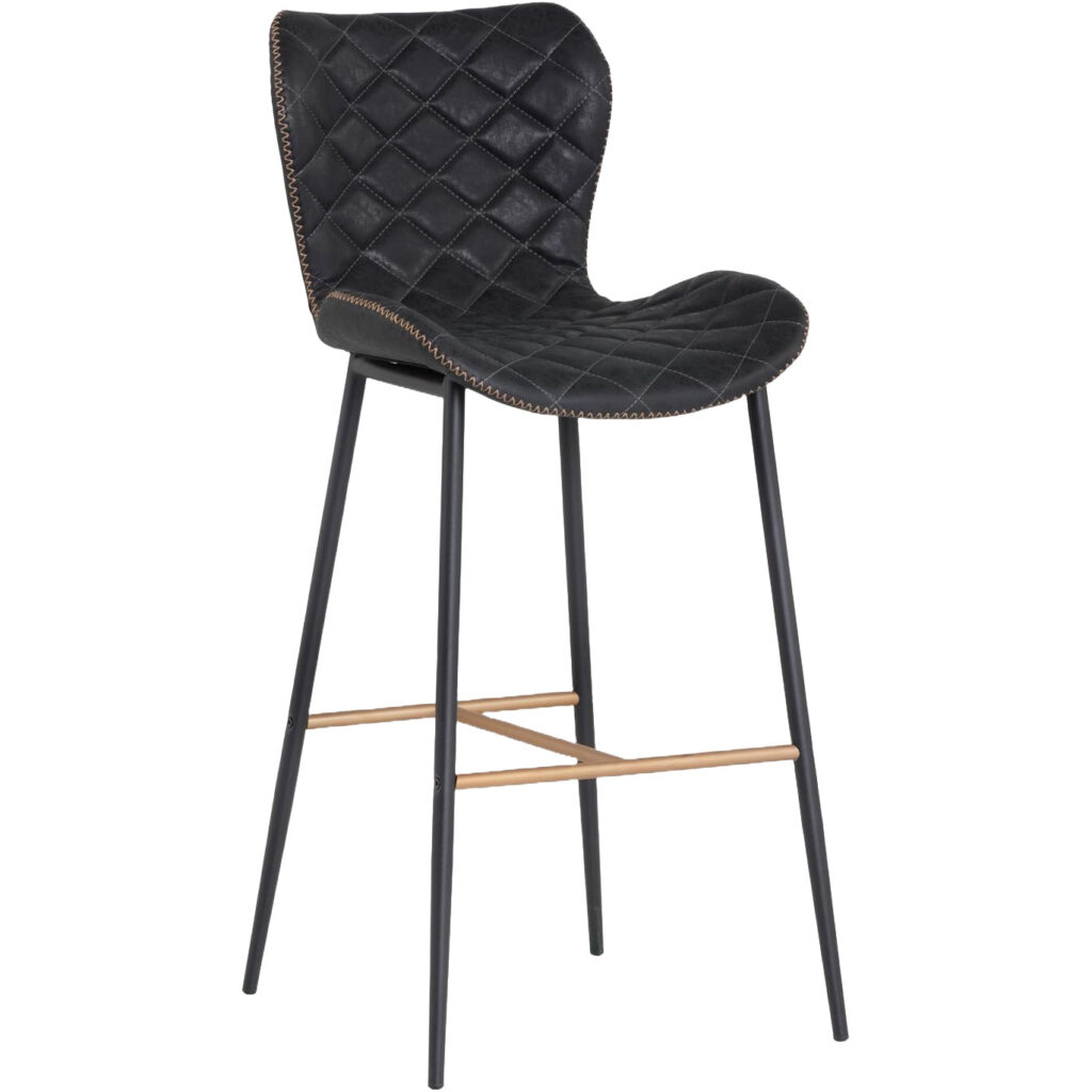 Lyla Barstool - Antique Black