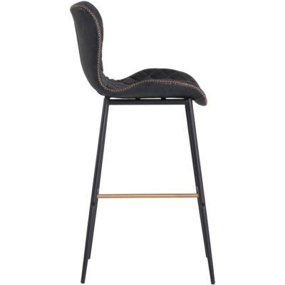 Lyla Barstool - Antique Black 104031 104031 LYLA BARSTOOL ANTIQUE BLACK 2