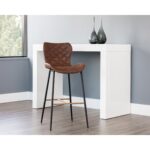 Lyla Barstool - Antique Brown 10 Lyla Barstool - Antique Brown 104033 104033 LYLA BARSTOOL ANTIQUE BROWN 5