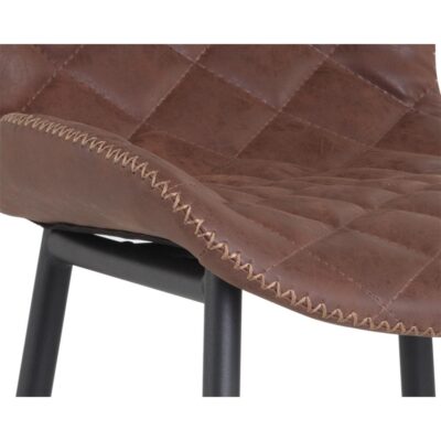 Lyla Barstool - Antique Brown 104033 104033 LYLA BARSTOOL ANTIQUE BROWN 6