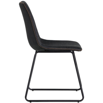 Cal Dining Chair - Antique Black 104035 104035 CAL DINING CHAIR ANTIQUE BLACK 2