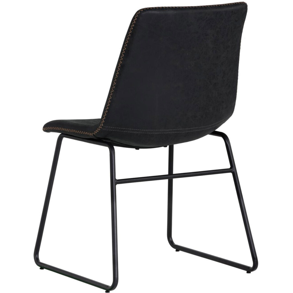 Cal Dining Chair - Antique Black - Image 3