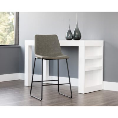 Cal Counter Stool - Antique Grey 104039 104039 CAL COUNTER STOOL ANTIQUE GREY 5