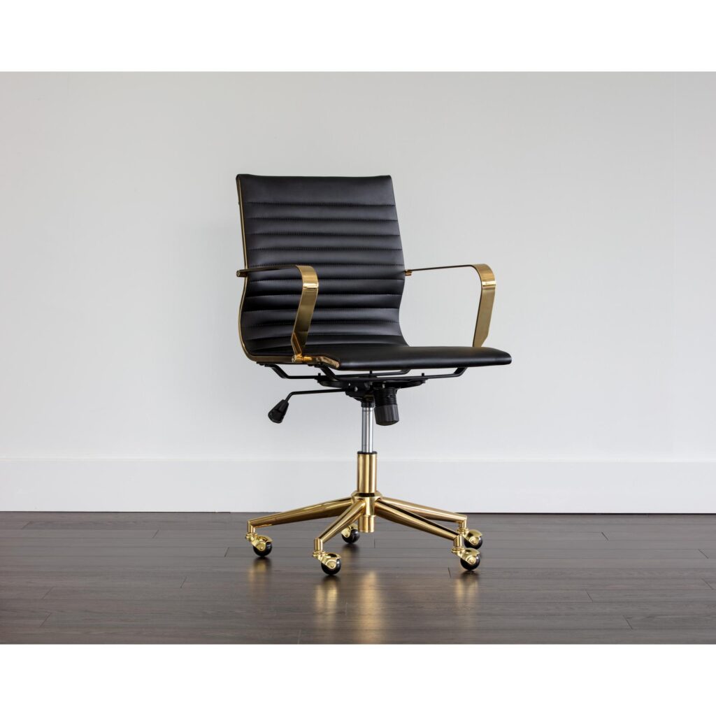 Jessica Office Chair - Black - Image 4