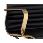 Jessica Office Chair - Black 11 Jessica Office Chair - Black 104047 104047 JESSICA OFFICE CHAIR GOLD BLACK 6