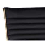 Jessica Office Chair - Black 12 Jessica Office Chair - Black 104047 104047 JESSICA OFFICE CHAIR GOLD BLACK 7