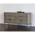 Jade Dresser - Antique Silver - Ash Grey 8 Jade Dresser - Antique Silver - Ash Grey 104083 104083 JADE DRESSER ANTIQUE SILVER ASH GREY 5