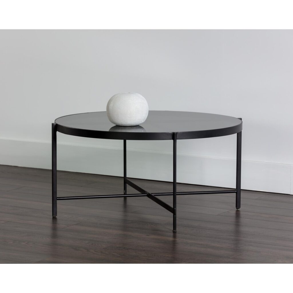 Willem Coffee Table - Large - Smoked Glass - Image 3