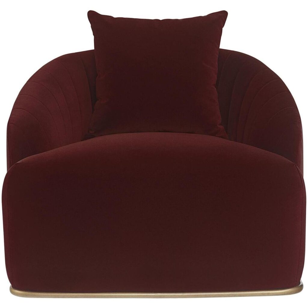 Astrid Armchair - Merlot - Image 2