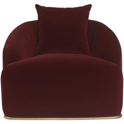 Astrid Armchair - Merlot 104138 104138 ASTRID CHAIR MERLOT 1