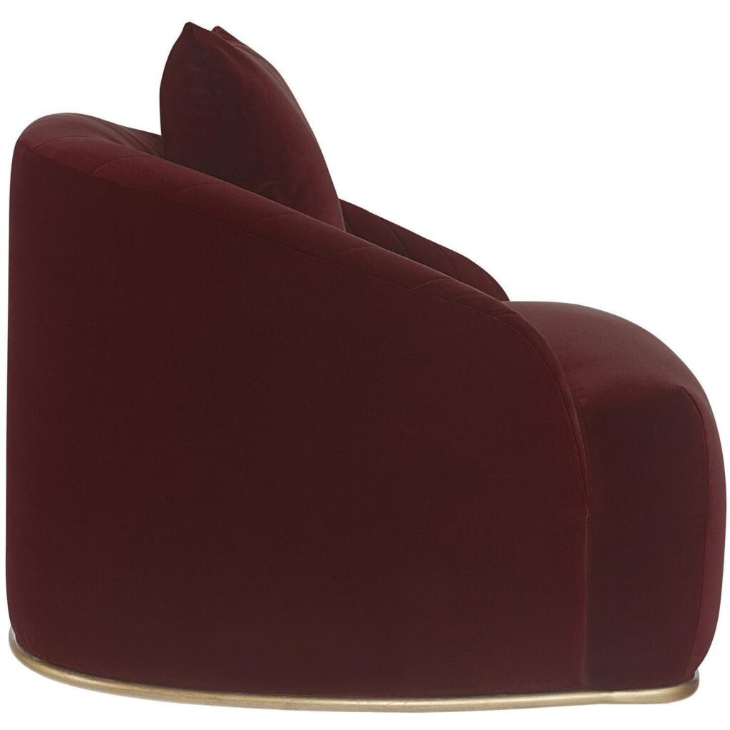 Astrid Armchair - Merlot - Image 3