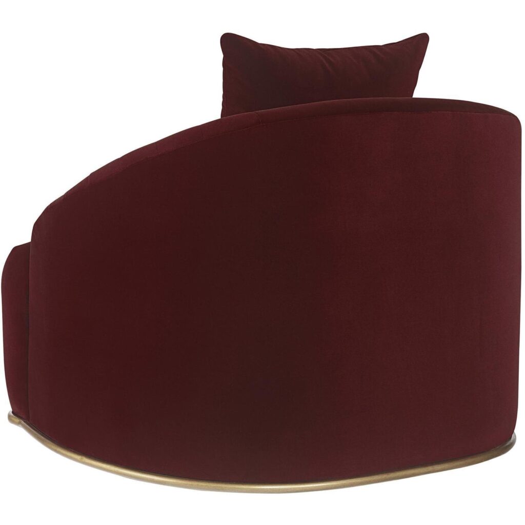 Astrid Armchair - Merlot - Image 4