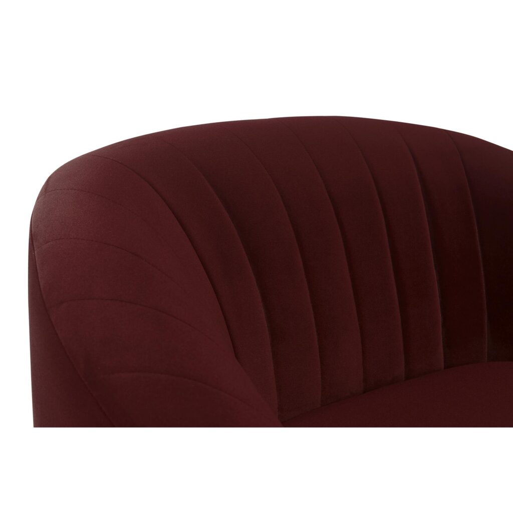 Astrid Armchair - Merlot - Image 8