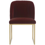 Nevin Dining Chair - Merlot 104141 104141 NEVIN DINING CHAIR MERLOT 1