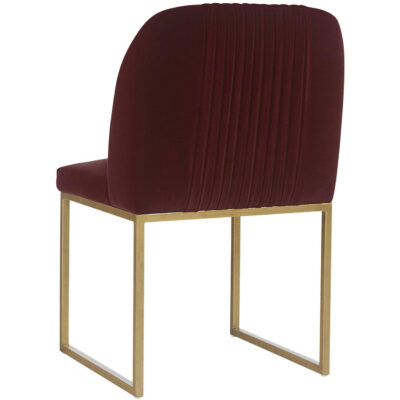 Nevin Dining Chair - Merlot 104141 104141 NEVIN DINING CHAIR MERLOT 3