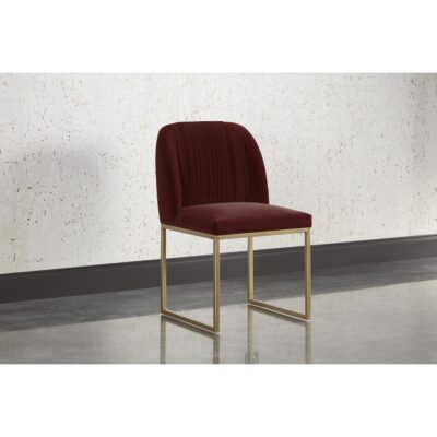 Nevin Dining Chair - Merlot 104141 104141 NEVIN DINING CHAIR MERLOT 5