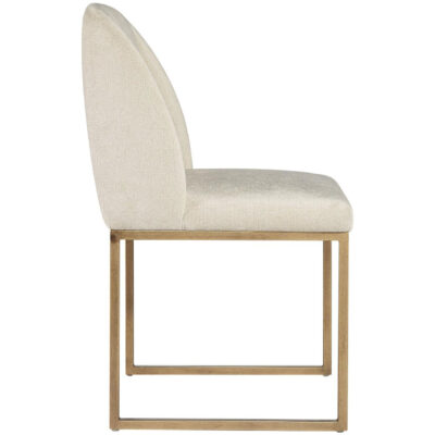 Nevin Dining Chair - Polo Club Muslin 104142 104142 NEVIN DINING CHAIR ANTONIO PORCELAIN 2