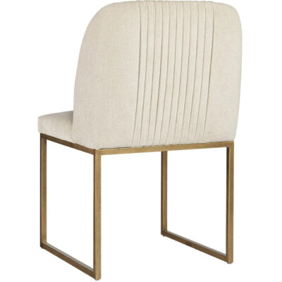 Nevin Dining Chair - Polo Club Muslin 104142 104142 NEVIN DINING CHAIR ANTONIO PORCELAIN 3