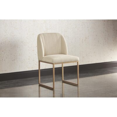 Nevin Dining Chair - Polo Club Muslin 104142 104142 NEVIN DINING CHAIR ANTONIO PORCELAIN 5