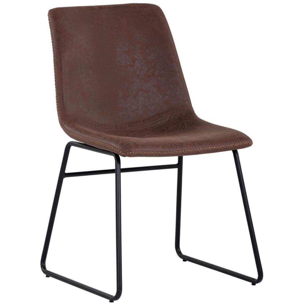 Cal Dining Chair - Antique Brown