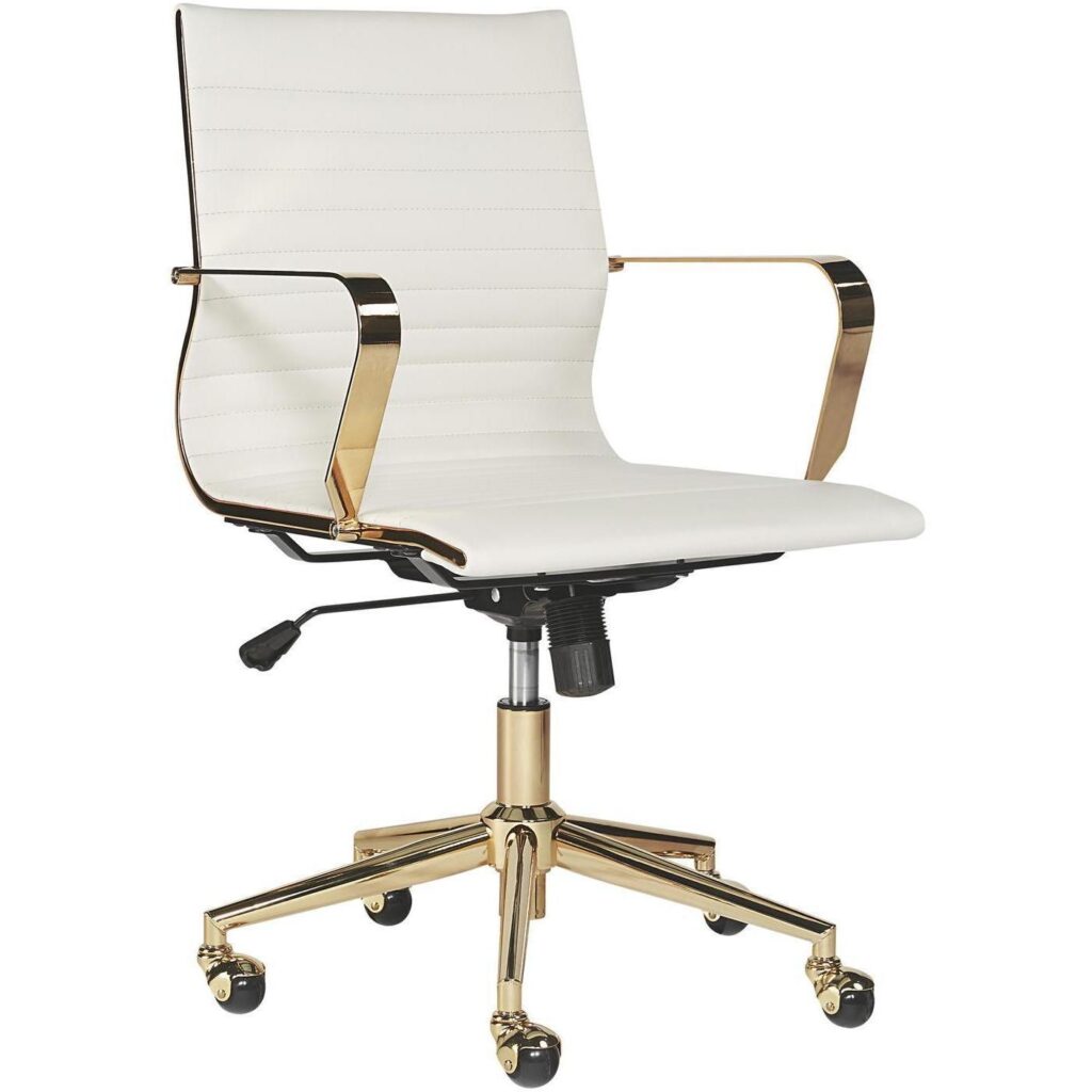 Jessica Office Chair - Snow