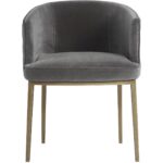 Cornella Dining Armchair - Blush Grey 8 Cornella Dining Armchair - Blush Grey 104308 104308 CORNELLA DINING CHAIR BLUSH GREY 1