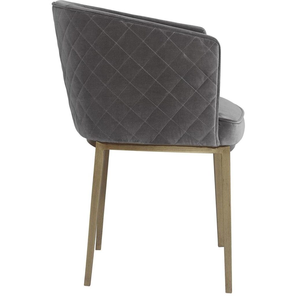 Cornella Dining Armchair - Blush Grey - Image 3