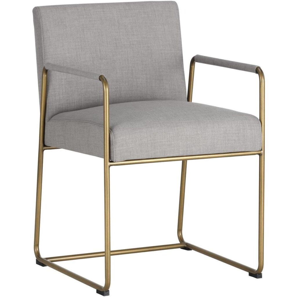 Balford Dining Armchair - Arena Cement