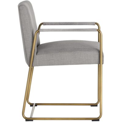 Balford Dining Armchair - Arena Cement 104339 104339 BALFORD ARMCHAIR ARENA CEMENT 2