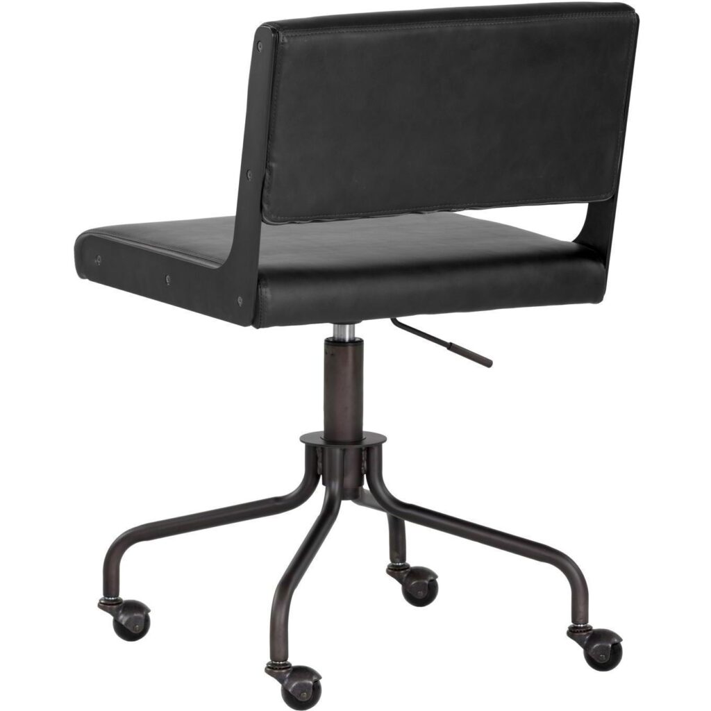 Davis Office Chair - Dark Bronze - Onyx - Image 3