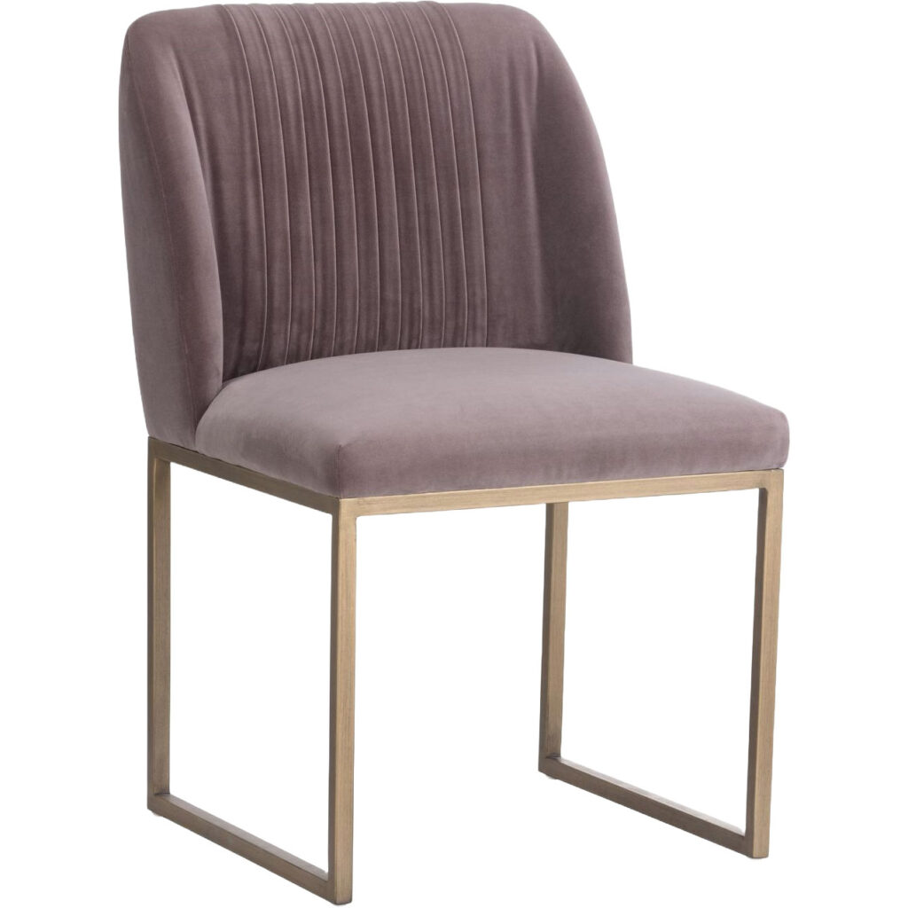 Nevin Dining Chair - Blush Purple