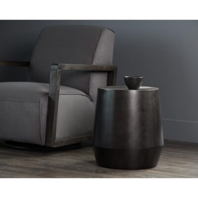 Creed Side Table - Gunmetal 104349 104349 CREED END TABLE 5