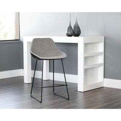 Mccoy Counter Stool - November Grey / Nightfall Black 104389 104389 MCCOY COUNTER STOOL NOVEMBER GREY NIGHTFALL BLACK 5