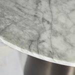 Damon Bistro Table - Gunmetal - 35.5" 7 Damon Bistro Table - Gunmetal - 35.5" 104425 104425 DAMON BISTRO TABLE GUNMETAL WHITE MARBLE 6