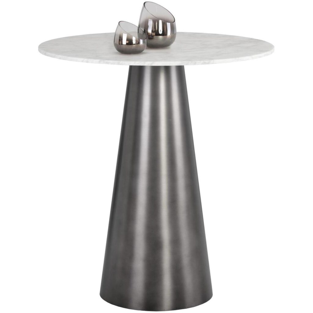 Damon Bar Table - Gunmetal