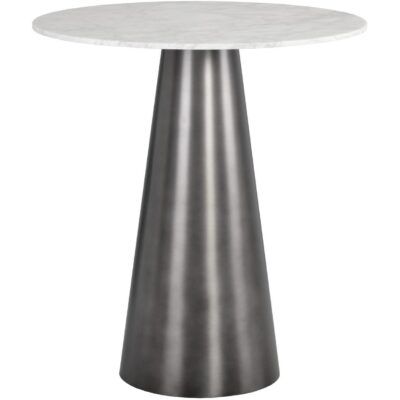 Damon Bar Table - Gunmetal 104427 104427 DAMON BAR TABLE GUNMETAL 1