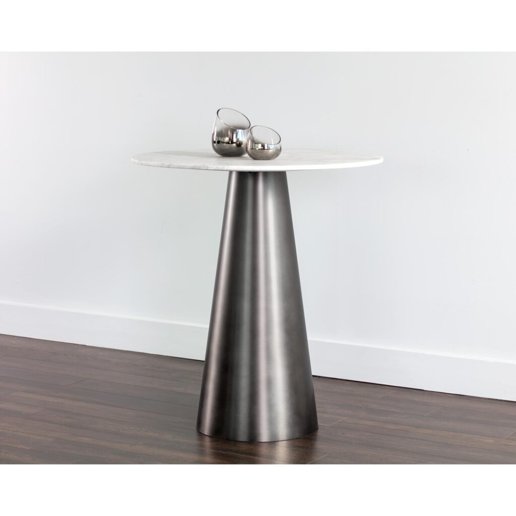 Damon Bar Table - Gunmetal - Image 3