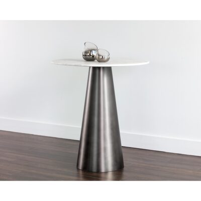 Damon Bar Table - Gunmetal 104427 104427 DAMON BAR TABLE GUNMETAL 5