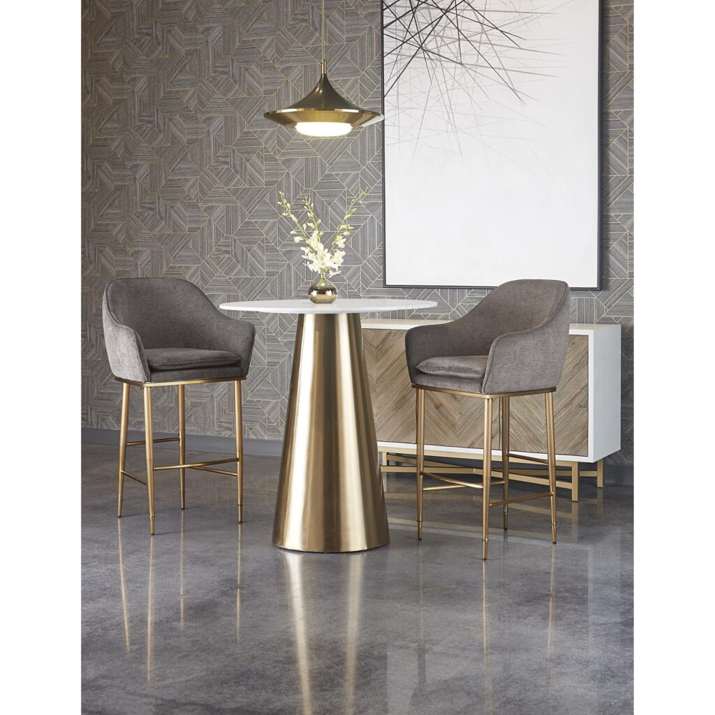 Damon Bar Table - Gold - Image 6