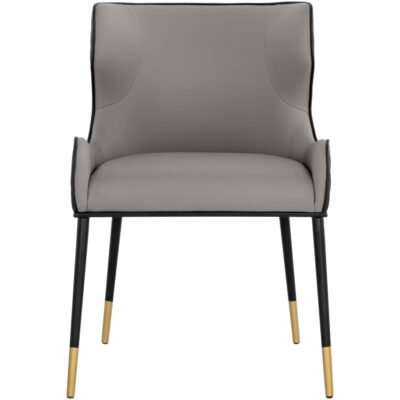 Gianni Dining Chair - Dillon Stratus / Dillon Black 104478 104478 GIANNI DINING CHAIR DILLON STRATUS BLACK 1