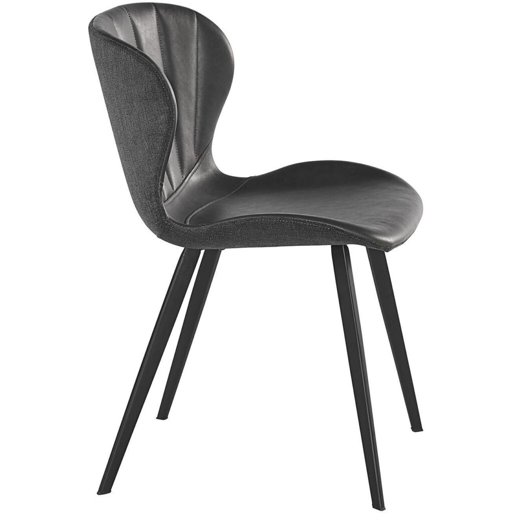 Arabella Dining Chair - Bravo Portabella / Polo Club Kohl Grey - Image 3